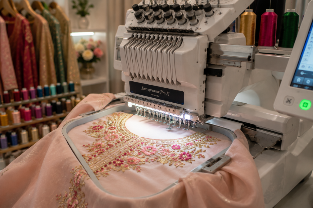 machine embroidery